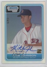 2006 Bowman Draft Chrome Picks Refractor 270/500 Kris Johnson #DP68 Auto 0e2x