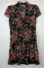 Kimchi Blue Mini Dress Womens Small Black She...