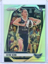 2024 Panini Prizm WNBA SEVGI UZUN RC ROOKIE #92 SILVER PRIZM WINGS