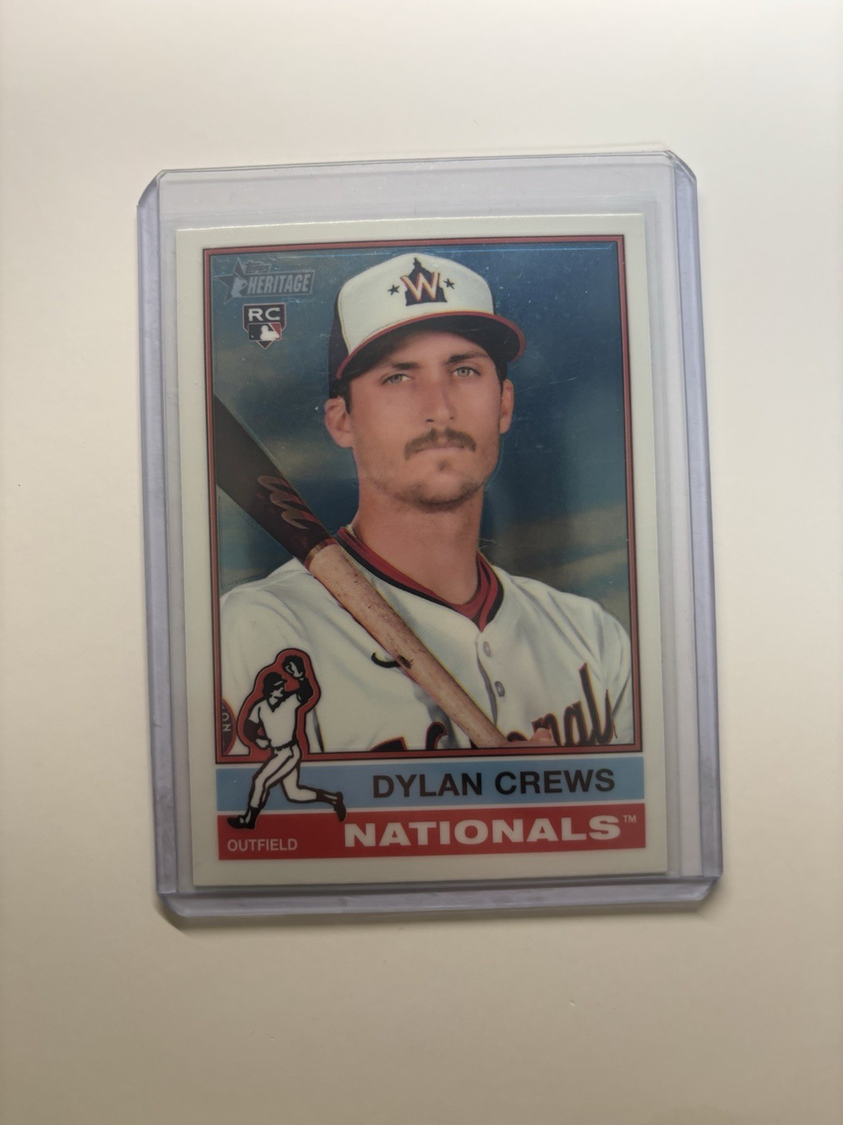 2025 Topps Heritage - Dylan Crews #247 Chrome (RC)