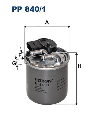 Fits FILTRON PP 840/1 Fuel Filter PP 840/1 Fuel filter fits: MERCEDES ⭐UK Stock⭐