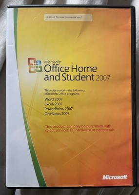 Microsoft Office 2007 Home and Student mit Lizenz PC: Original - Neuwertig 