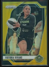 Victoria Vivians 2024 Panini Prizm WNBA Gold Prizm #69 8/10