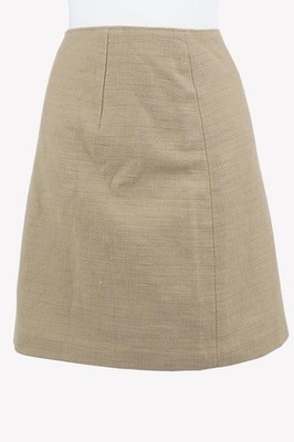 Club Monaco Damen Rock Gr. 38 (6) Beige NEU Rock Minirock Skirt