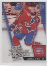 2015-16 Upper Deck Full Force 3D Freshman Jacob De La Rose #102 Rookie RC 7m3