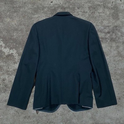 Vintage 1991 Comme des garcons Black Zipper Design Blazer Jacket