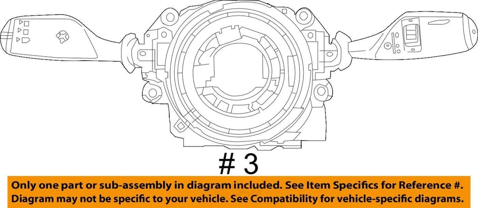 BMW M850I 2019-2024 COLUMNA DE DIRECCIÓN DELANTERA RESORTE RELOJ COMBO INTERRUPTOR 61319436668 Foto 4 de 4