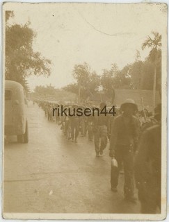 Original Japanese Army Photo Prisoners of War Philippines c.1942 J33