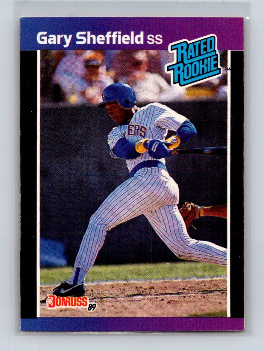 1989 Donruss #31 Gary Sheffield RC Milwaukee Brewers