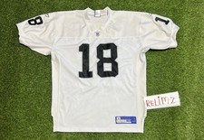 Vtg Reebok Randy Moss Jersey 48 Football Authentic Oakland Las Vegas Raiders NFL