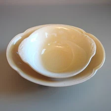 GOLDENDAWN Serving Bowls 2 Johnson Brothers Yellow Utility Ware Dishes England