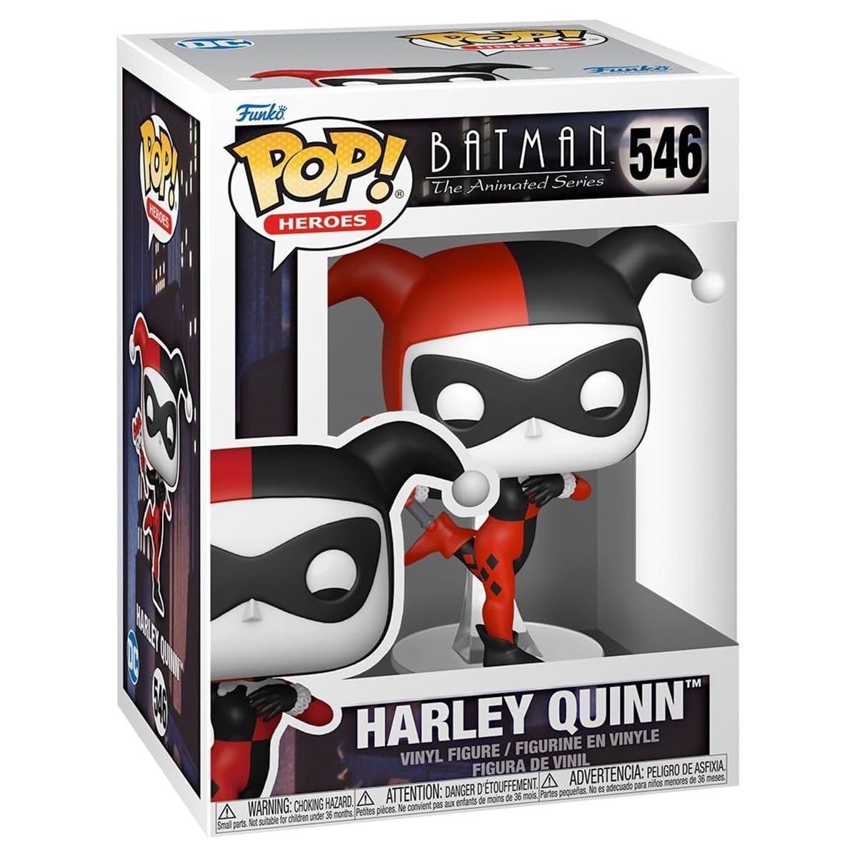 Harley Quinn Funko Pop Heroes 546 Batman Animated Series Vinyl Figure