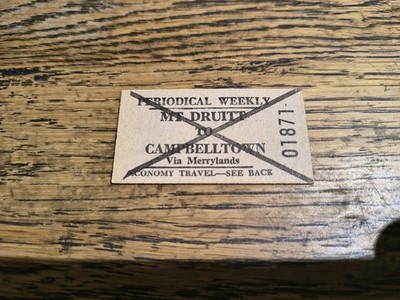 Mt Druitt To Campbelltown Periodical Weekly NSW Train Ticket