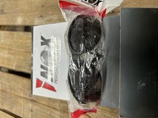 Semi Frame Anti Fog ANSI Z87 Work Construction Gray Safety Glasses 12/PK