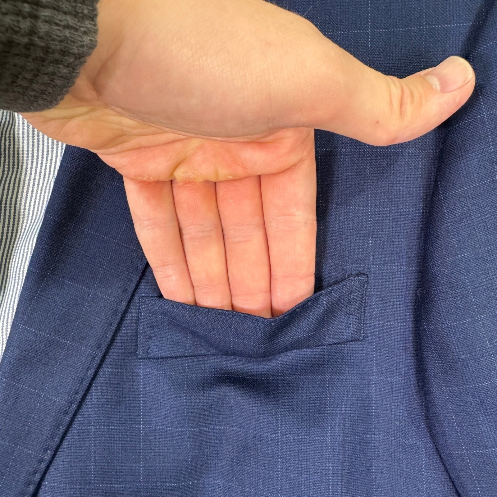 Brooks Brothers Explorer Regent Fit Navy Plaid Blazer Sport Coat Mens 44R thumbnail 4