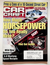 Car Craft Magazine November 1999 Issue Horsepower Demon Carbs Mustang
