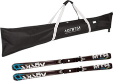 Ski Bag Snowboard Bag Ski Bag 1680D Waterproof and Wear-Resistant Polyester Adju