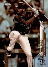 2020 Topps Chrome Refractors Sepia #67 Sam Hilliard RC - Rookie Card Ro ID:38644. rookie card picture