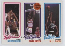 1980-81 Topps Norm Nixon Elvin Hayes ML Carr #35-242-141 HOF 2n4