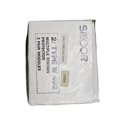 LOT Of 34 Siecor W 492 Multiple Station LCGX NOS Norcom Gas PROTECTOR