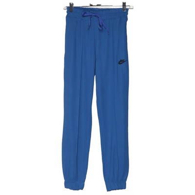 Nike, Jogginghose, Größe: M, Blau, Polyester, Einfarbig, Herren #vxS