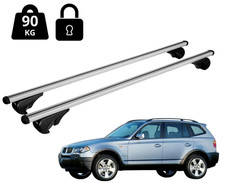 Dachtr�ger f�r BMW X3 (E83) 2004-2010 mit Handlauf Dachtr�ger