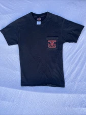 Harley Davidson (2012) Red Devil Oil Pikes Peak Colorado Springs T-Shirt Sz S