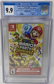 CGC Graded Super Mario Party Jamboree NEW Nintendo Switch (1021566009, 9.9 A++)