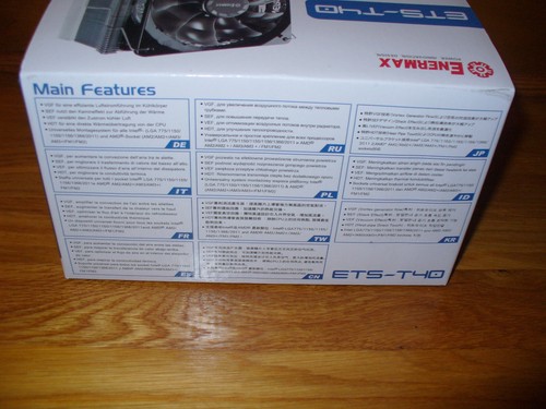 Enermax ETS-T40-TB Heat Pipe CPU Cooler with T.B.SILENCE PWM Twister Bearing Fan - Picture 10 of 12