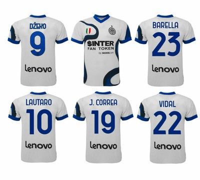 MAGLIA INTER LAUTARO VIDAL BARELLA DZEKO J.CORREA INTER UFFICIALE 201/22 |  eBay
