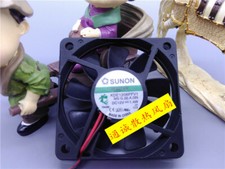 SUNON KDE1206PFV1 12V 1.4W 6010 6cm 2 line Ultra-thin Silent Cooling fan