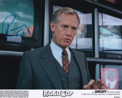 RONNY COX signed Autogramm 20x25cm ROBOCOP in Person autograph COA