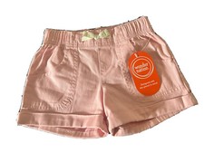 Wonder Nation Pink Pull On Youth Girls Shorts Sz 18 XXL New Kid Size