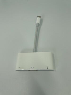 Original Apple USB-C to VGA Multiport Adapter for Macbook pro Ipad