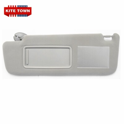 Left Sun Visor Gray For Toyota Prado TRJ120 RZJ120 LJ120 KZJ120 KDJ120 GRJ120