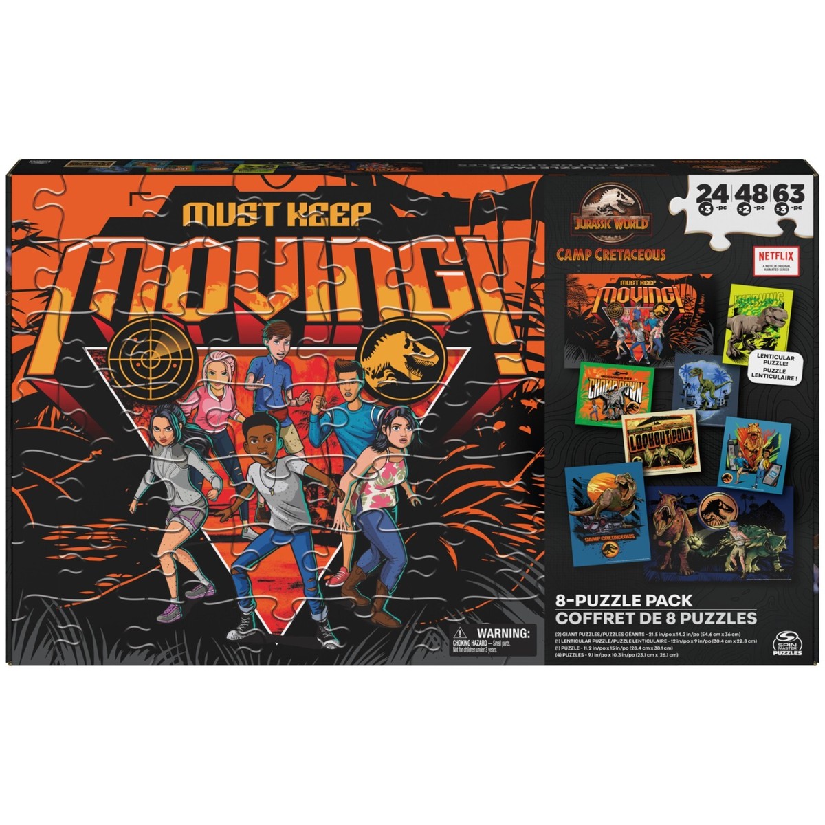 Jurassic World Camp Cretaceous 8-Puzzle Ultimate Pack SEALED! | eBay