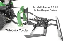 Pro Infield Groomer PR90 BigBoy 3 Pt. Lift Compact Tractors Cat 0/1 Infield Drag