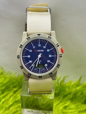 Vintage EUROCHRON Radio Controlled Analog-Digital Men's