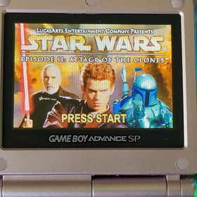 Star Wars Episode II Attack of the Clones Game Boy Advance Nintendo GBA Lucas
