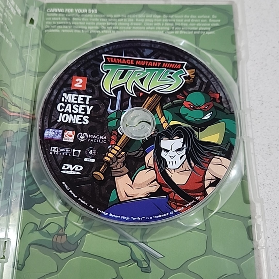 TEENAGE MUTANT NINJA TURTLES - Four Volumes 4 Disc DVD Set With