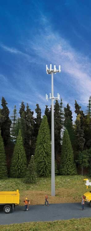 H0 Gauge - Kit Mobile Phone Mast 2 Pcs - 3345 Neu