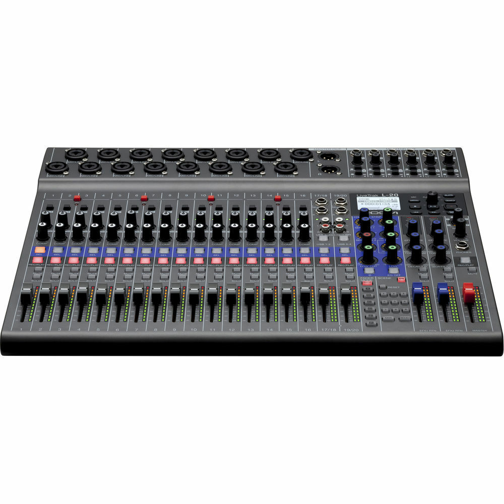 Zoom Livetrak L-20 Digital Mixer and Recorder for sale online | eBay