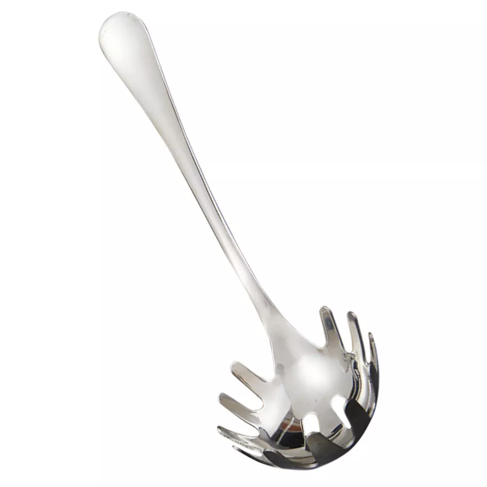 Crate & Barrel Stainless Steel Pasta Spoon + Reviews