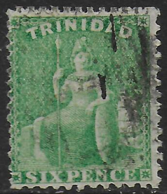Trinidad stamps 1859 SG 35 P.12 1/2 CANC VF | eBay