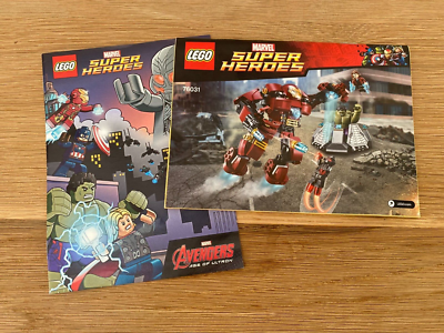 LEGO Instruction Book 76031 Marvel Super Heroes The Hulk Buster