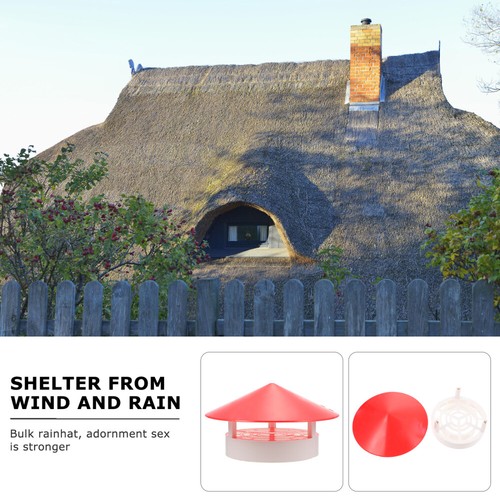 Stove Accessories Fireplace Regendes Atmungsaktives Hut Schornsteinabdeckung - Bild 10 von 12