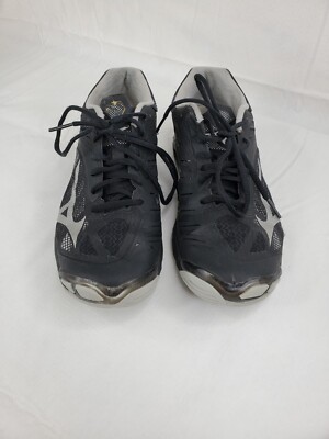 Mizuno Womens Wave Lightning Z4 Volleyball Shoes Black V1GC180003 Lace Up 10
