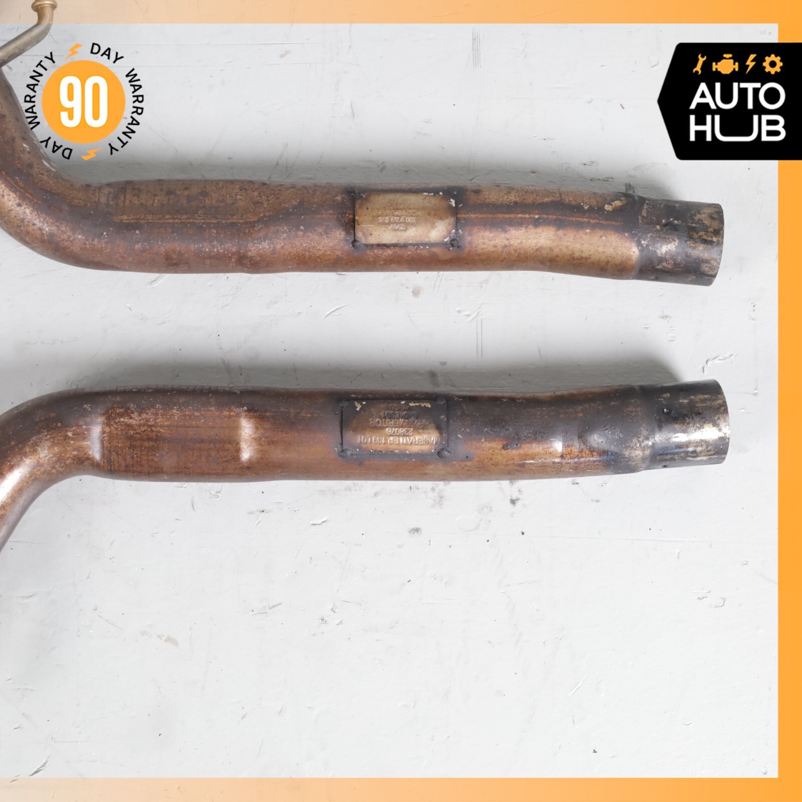 Maserati Quattroporte M139 Engine Exhaust Downpipes Right & Left Set OEM 71k