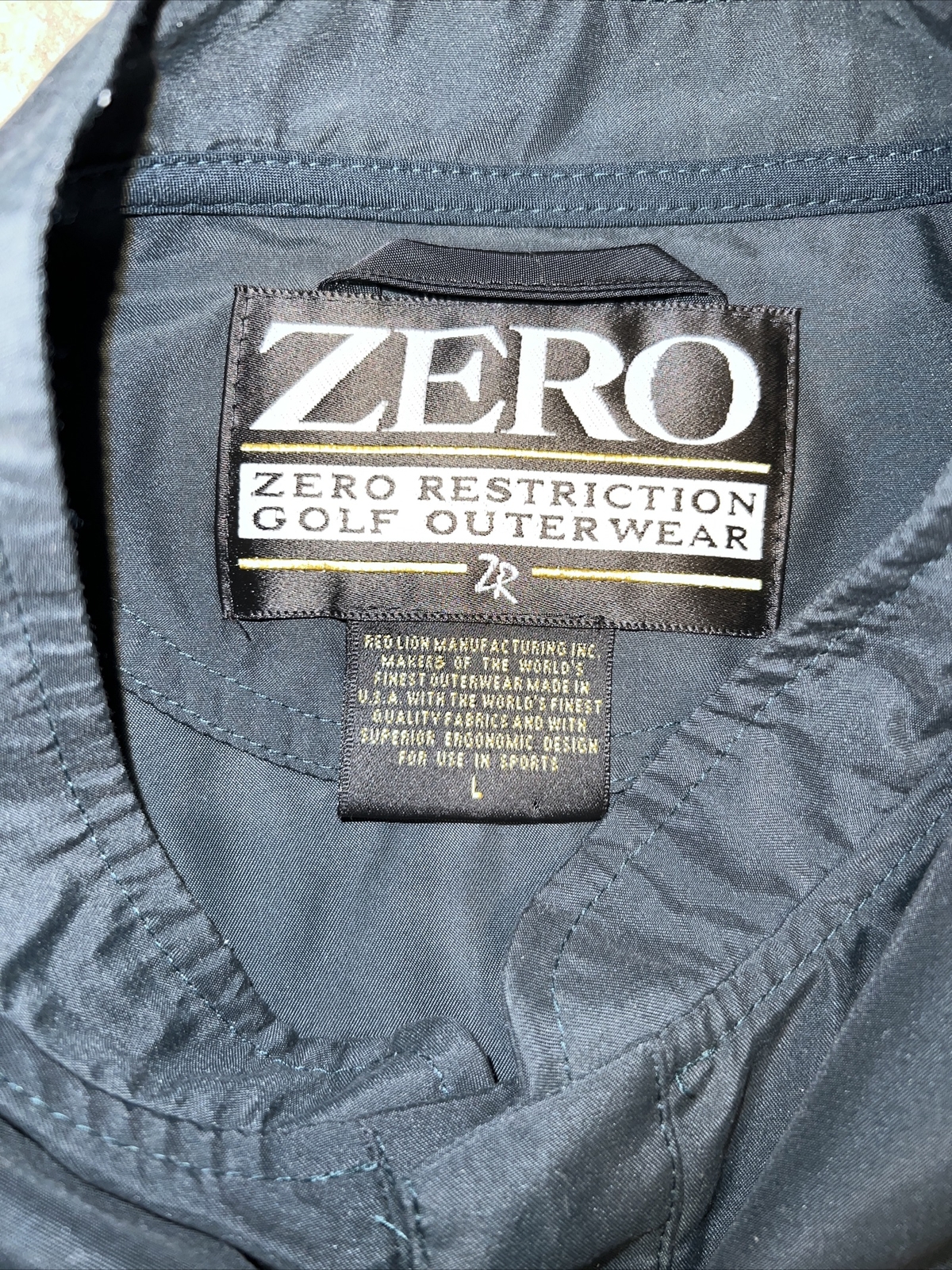 Zero Restriction Golf 1/4 Snap Jacket Pullover Sz… - image 3
