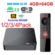 2024 Smart TV Box Android 13 WIFI 6 RK3528 Qu...